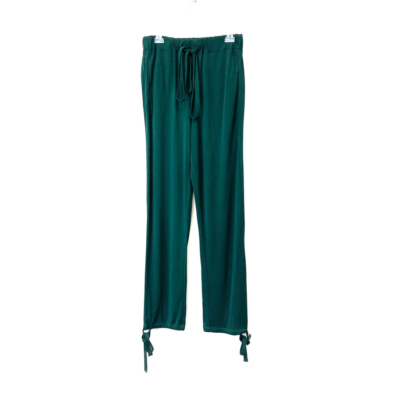 Rebecca Taylor Green Knit Lounge Pants-Thumbnail