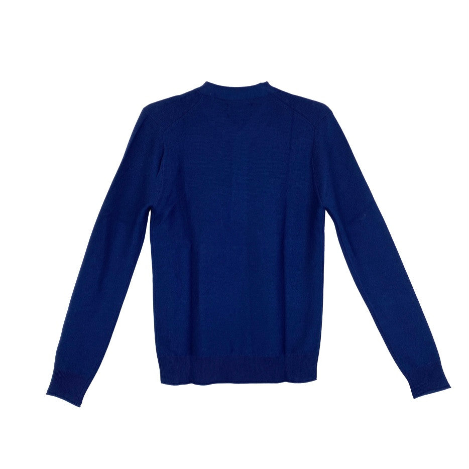 Bonobos Long Sleeve Knit Sweater-Blue Back