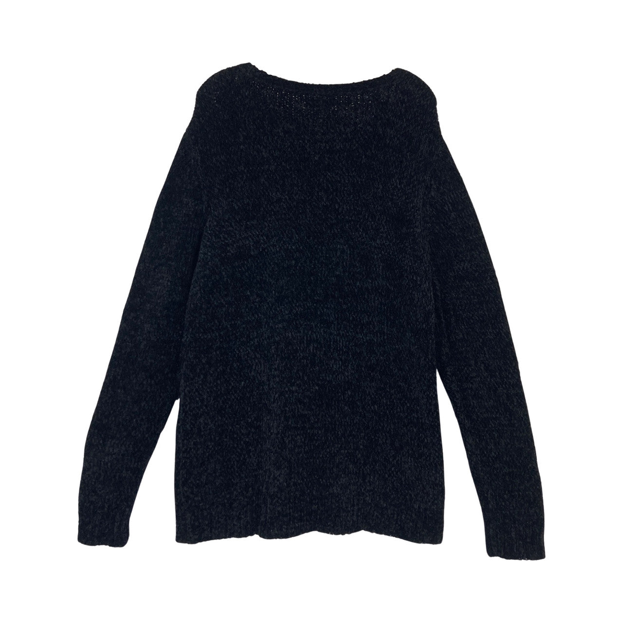 345 AM Drape Chenille Sweater-Back