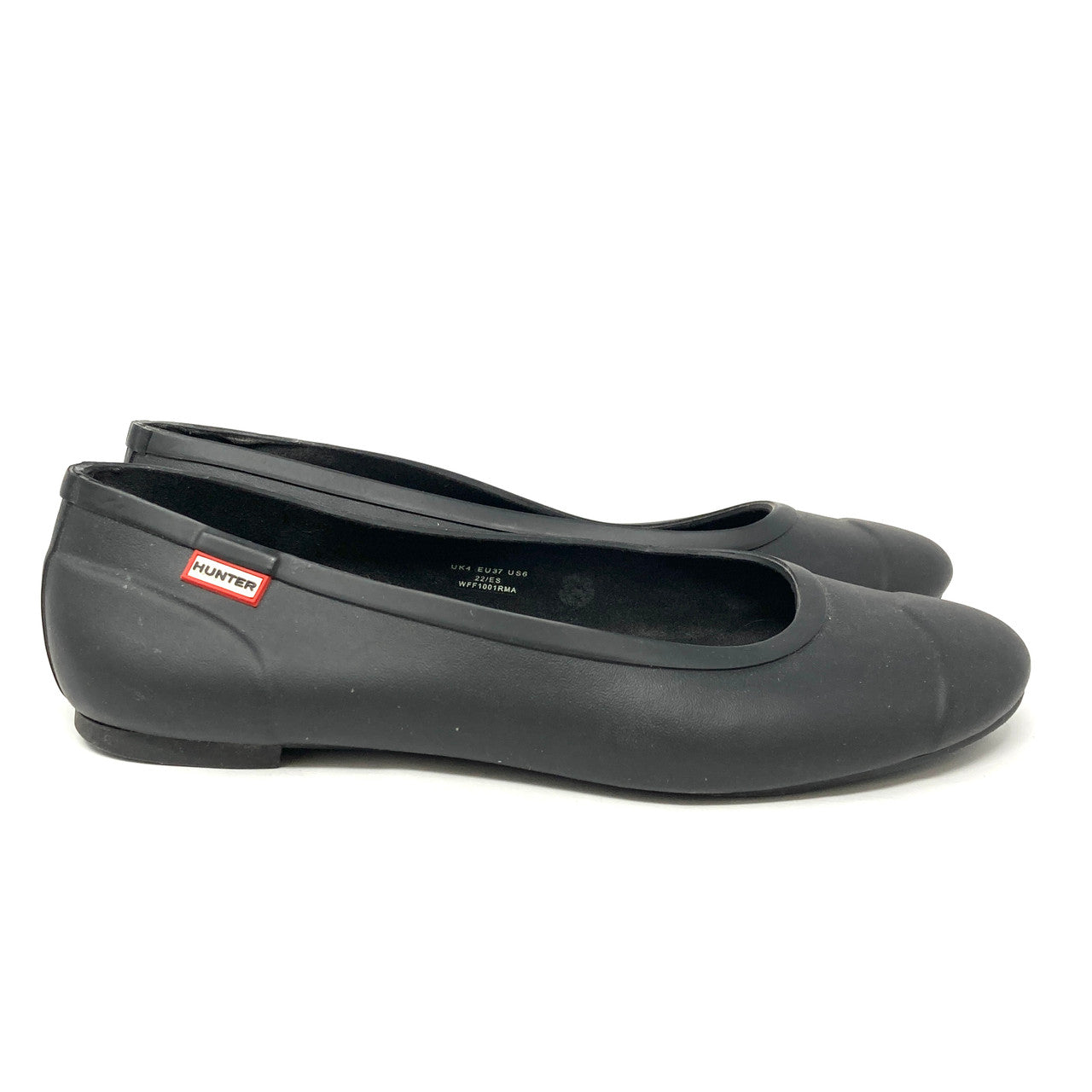 Hunter Wellie Ballet Flats- Right