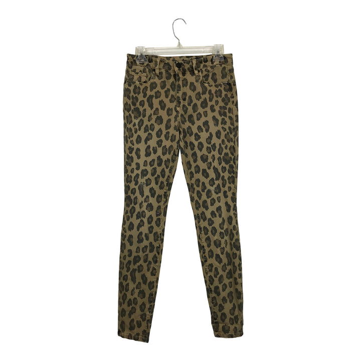 [BLANKNYC] Distressed Leopard Print Skinny Jean-Thumbnail