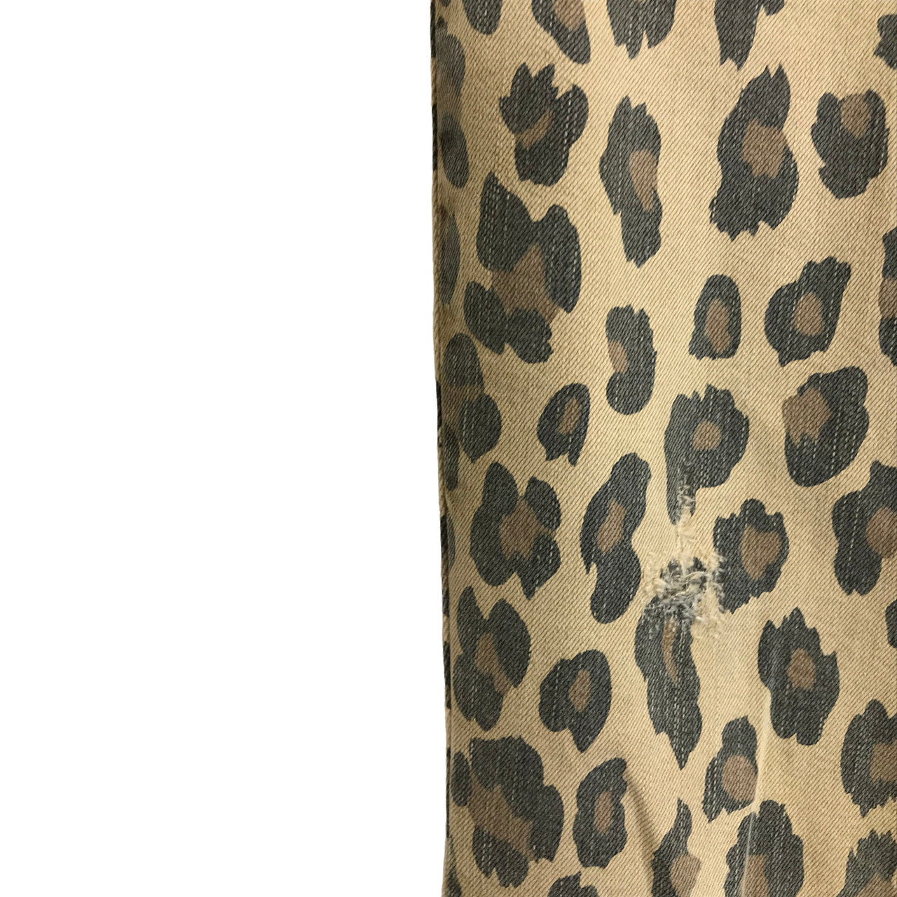 [BLANKNYC] Distressed Leopard Print Skinny Jean-Print