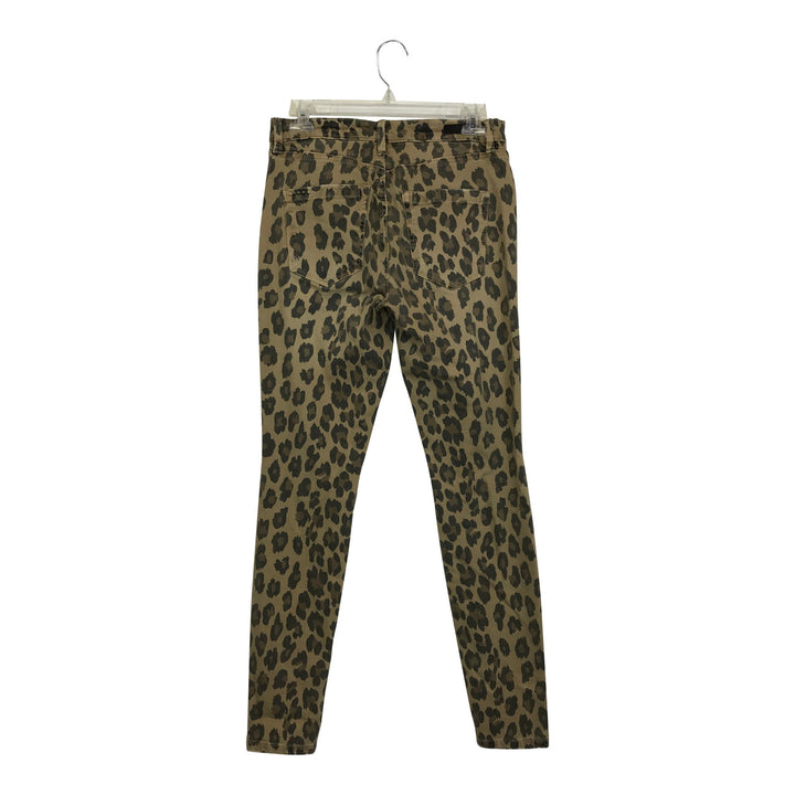 [BLANKNYC] Distressed Leopard Print Skinny Jean-Back