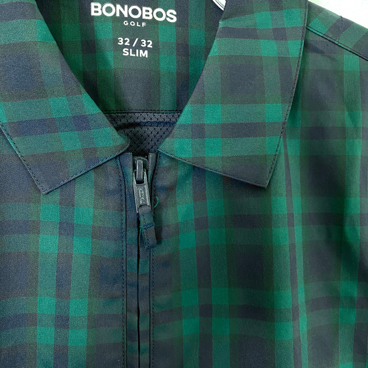 Bonobos Plaid Golf Jacket- Detail