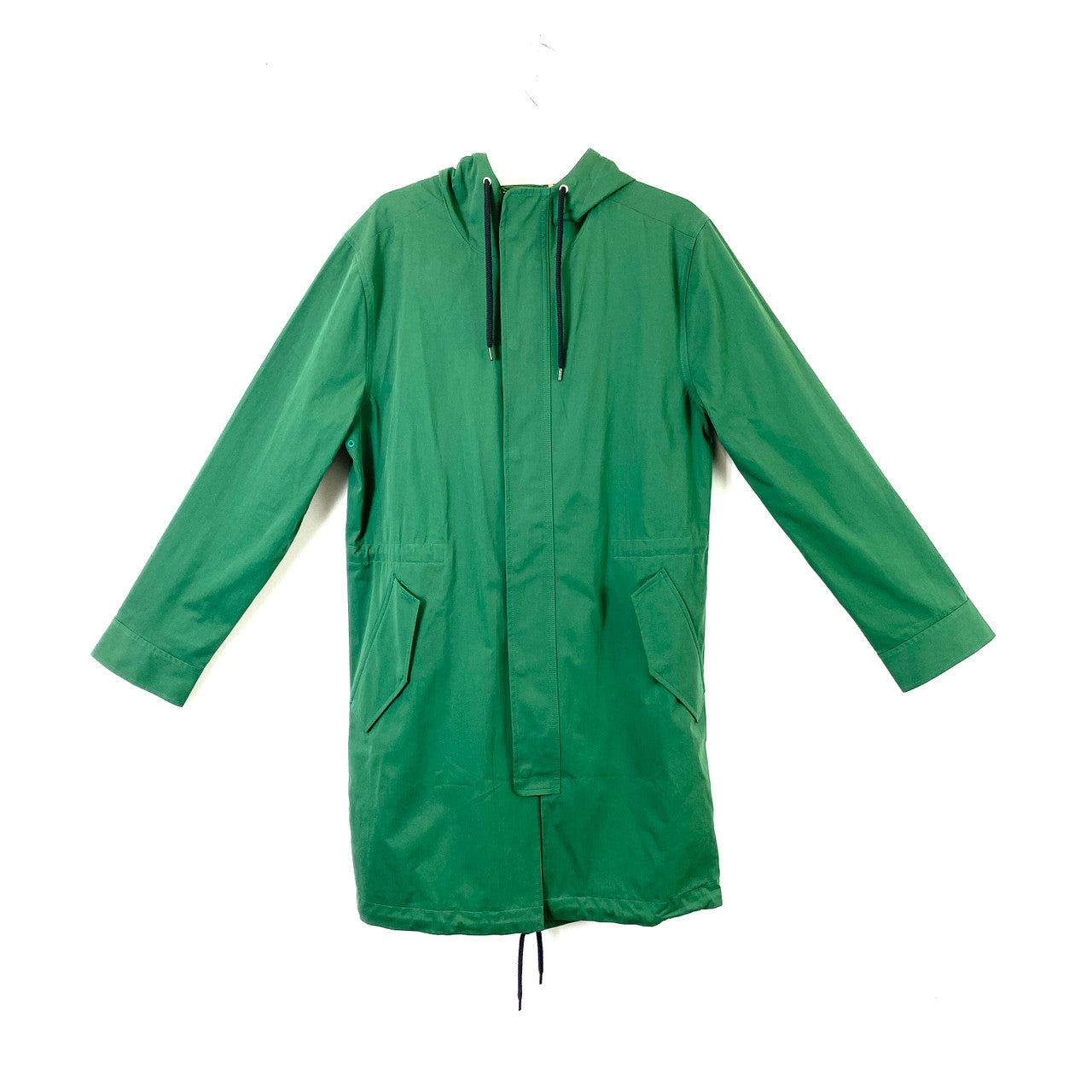 Bonobos Green Cotton Anorak- Front