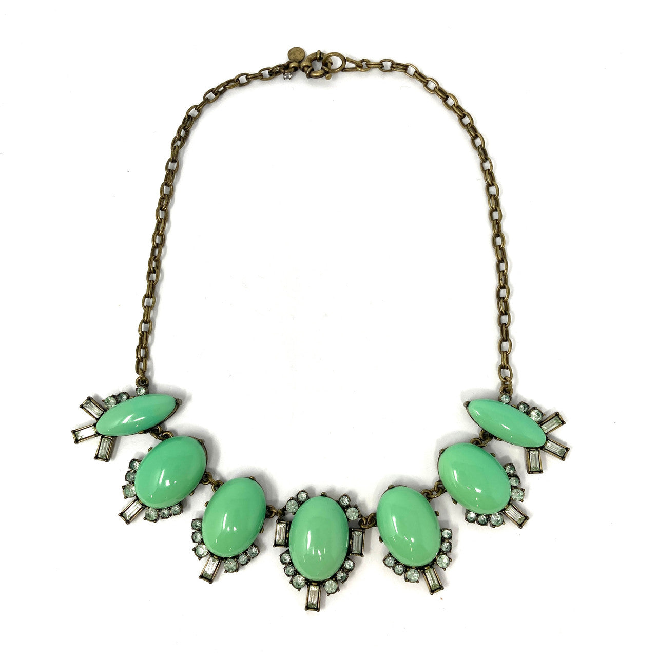 J. Crew Mint Julep Necklace- Front