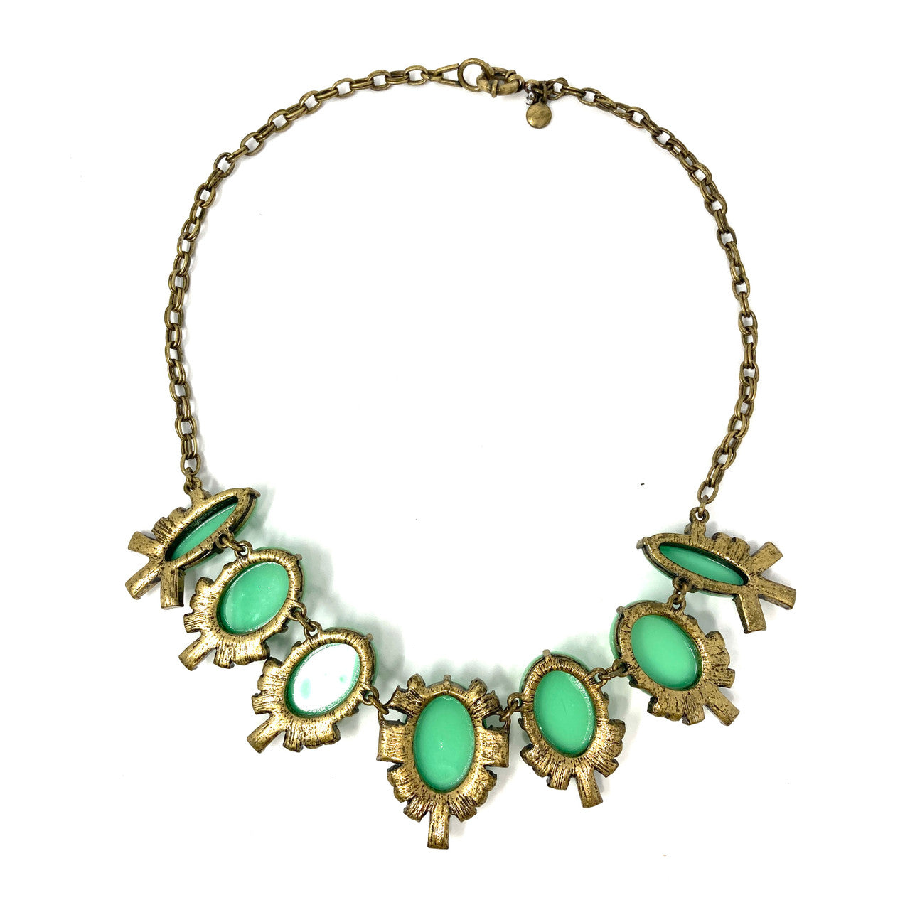 J. Crew Mint Julep Necklace- Back