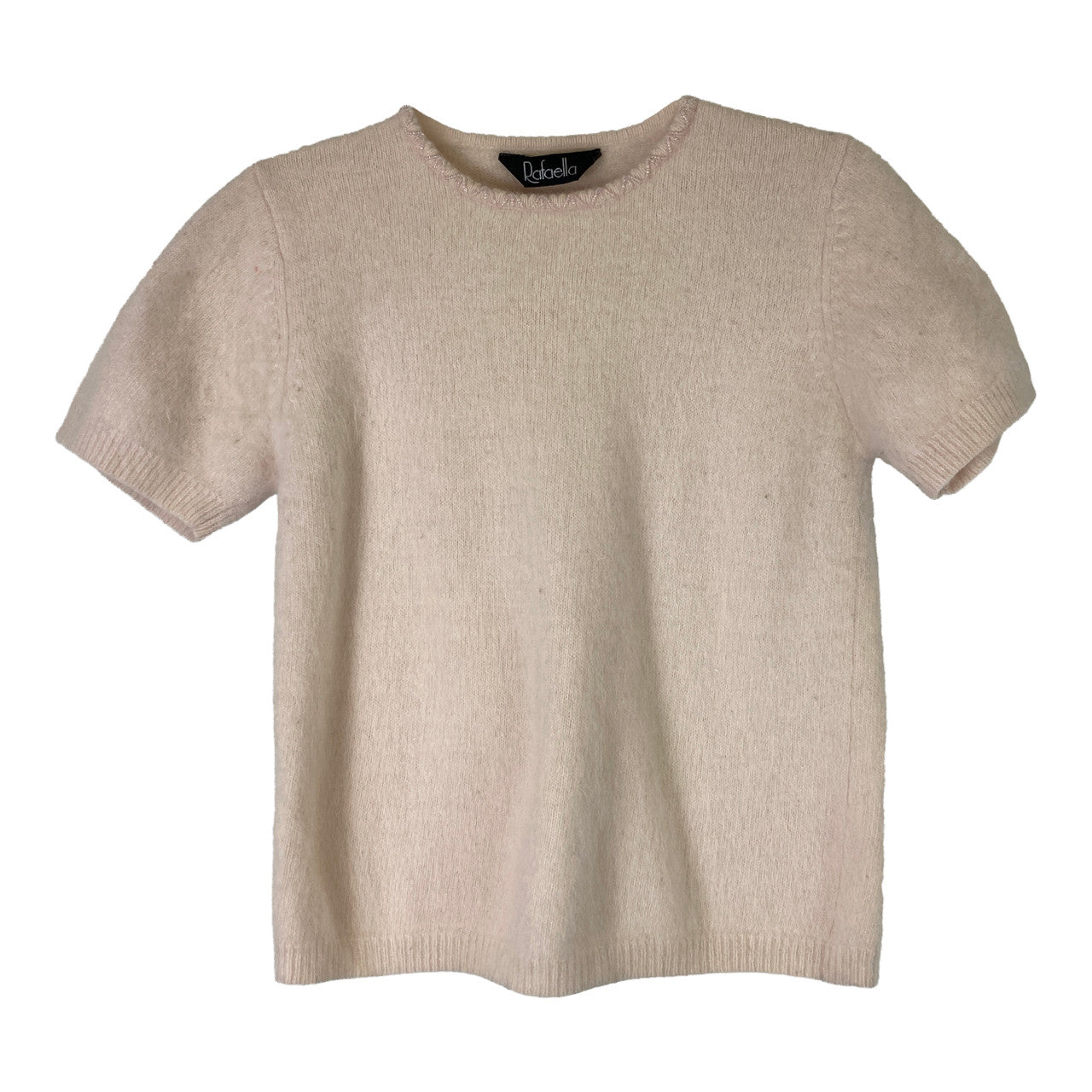 Rafaella Fuzzy Sweater T-Shirt- Front