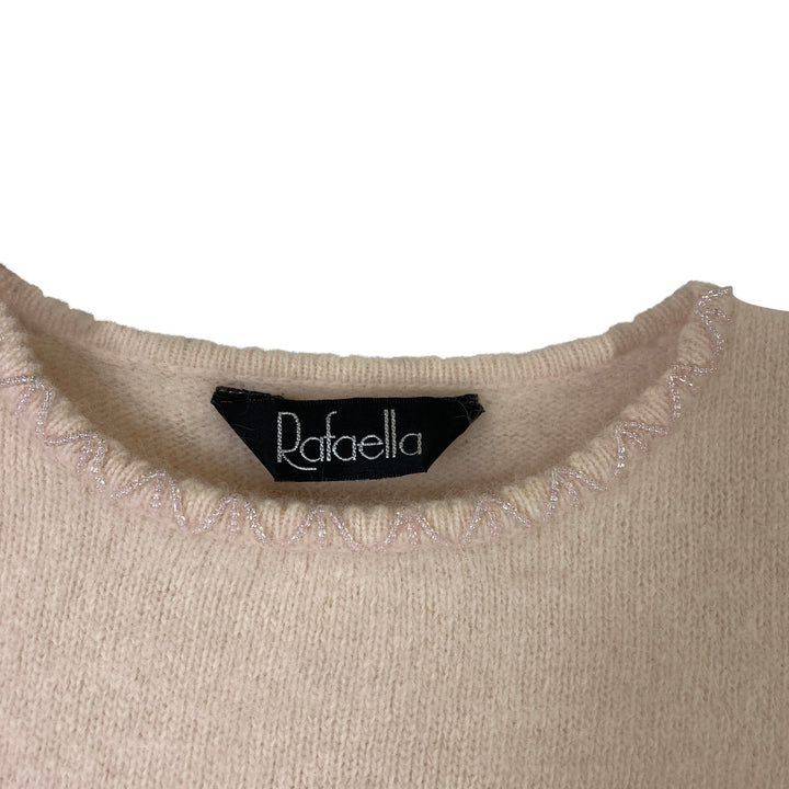 Rafaella Fuzzy Sweater T-Shirt- Label