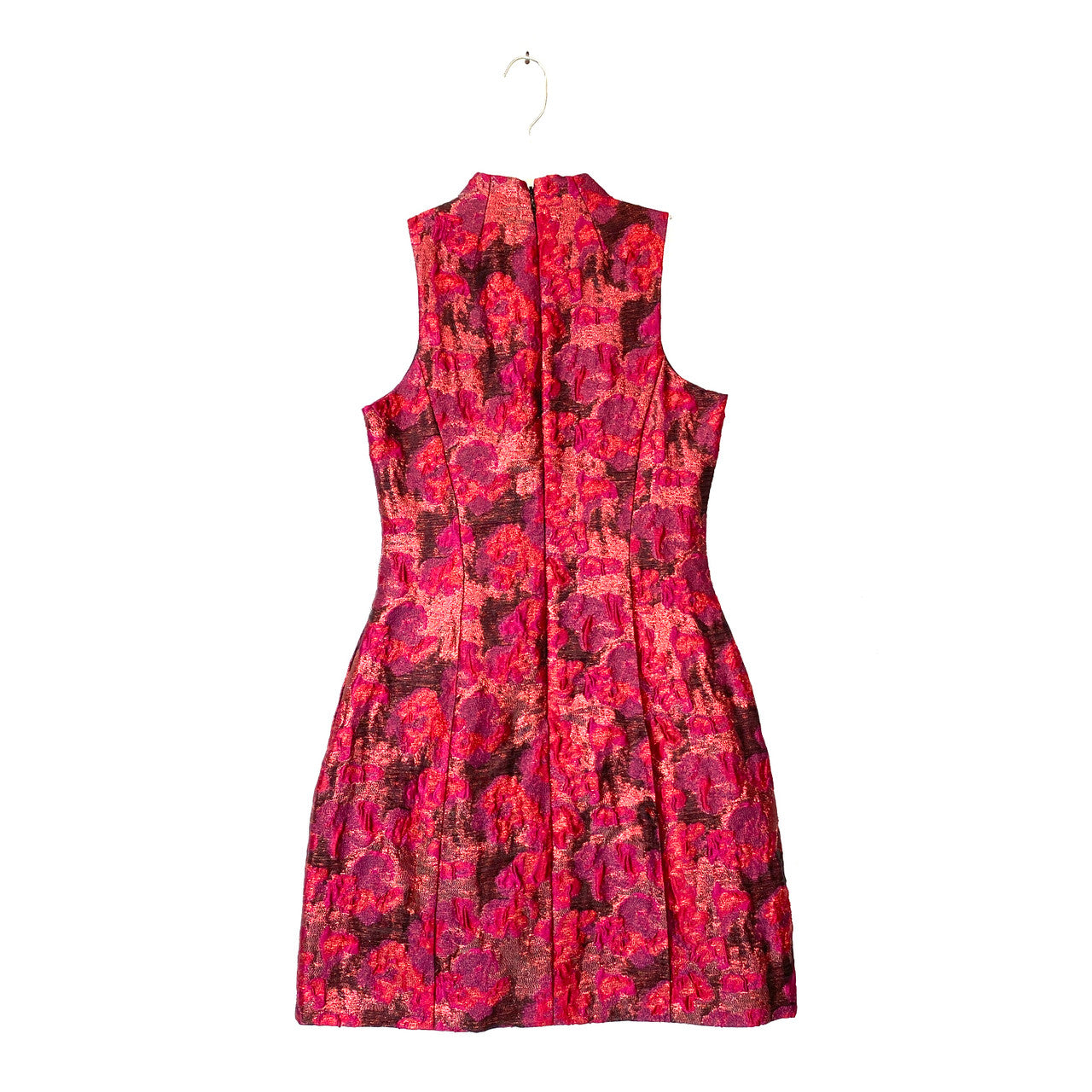 Aidan by Aidan Mattox Brocade Racerback Dress-- Back