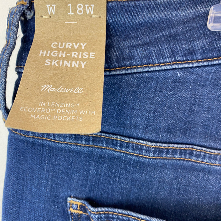 Madewell Curvy High Rise Skinny Jeans-Label