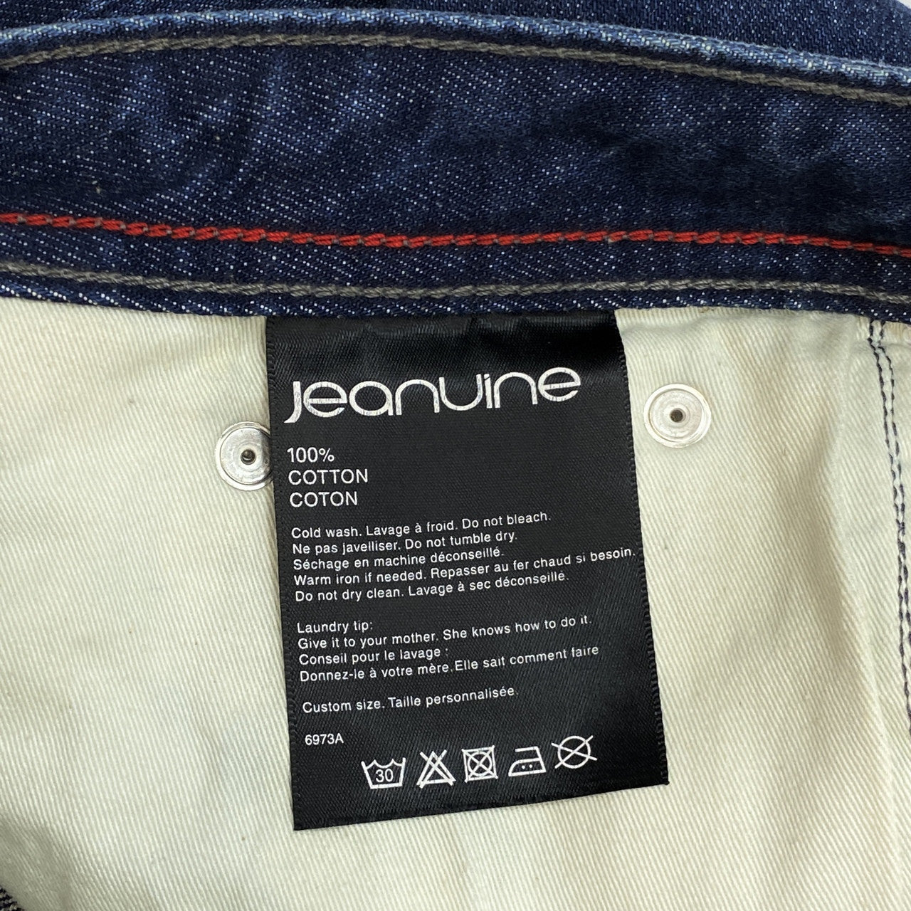 Jeanuine Medium-Wash Blue Jeans- Label
