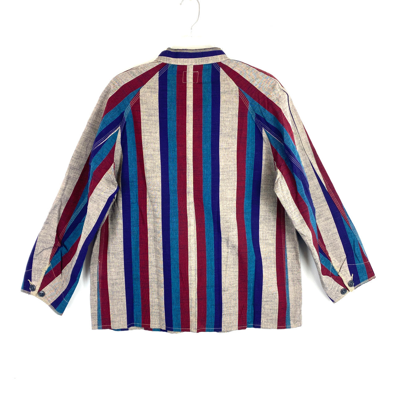 Needles Multicolor Stripe Chore Coat-Back