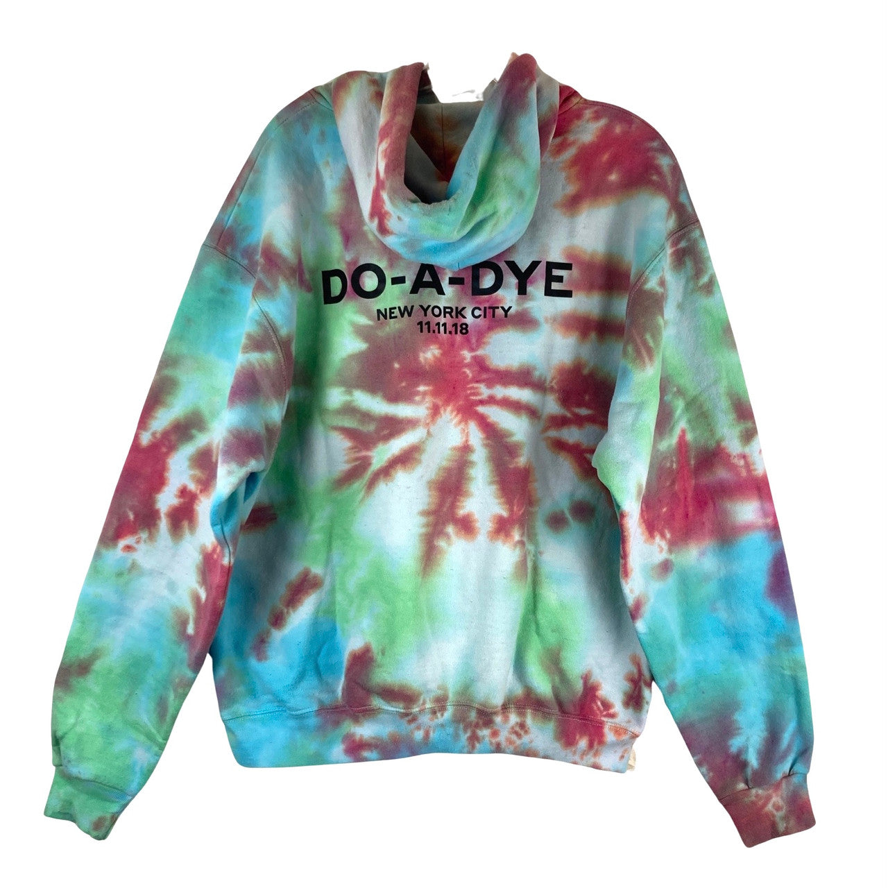 Champion Seam Tie Dye Hoodie-back