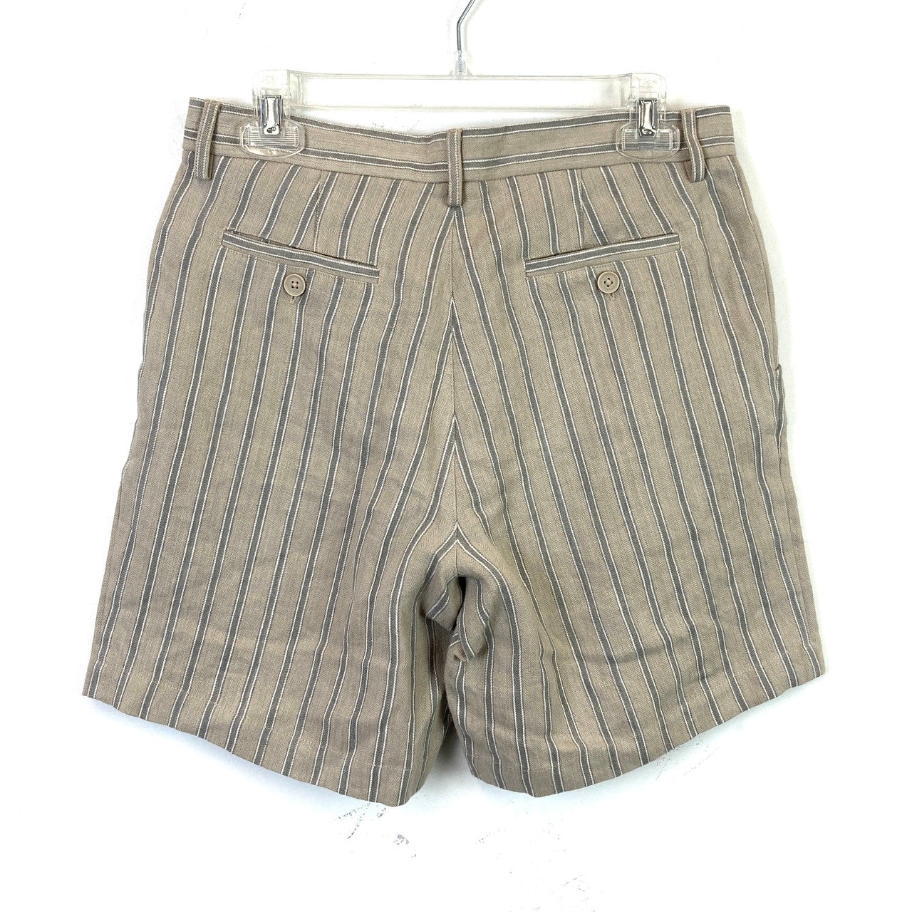 Peruvian Connection Prescott Striped Shorts-Back