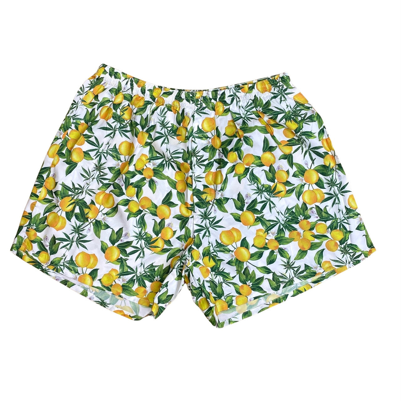 Sundae School Lemon Print Boxer Shorts-thumbnail