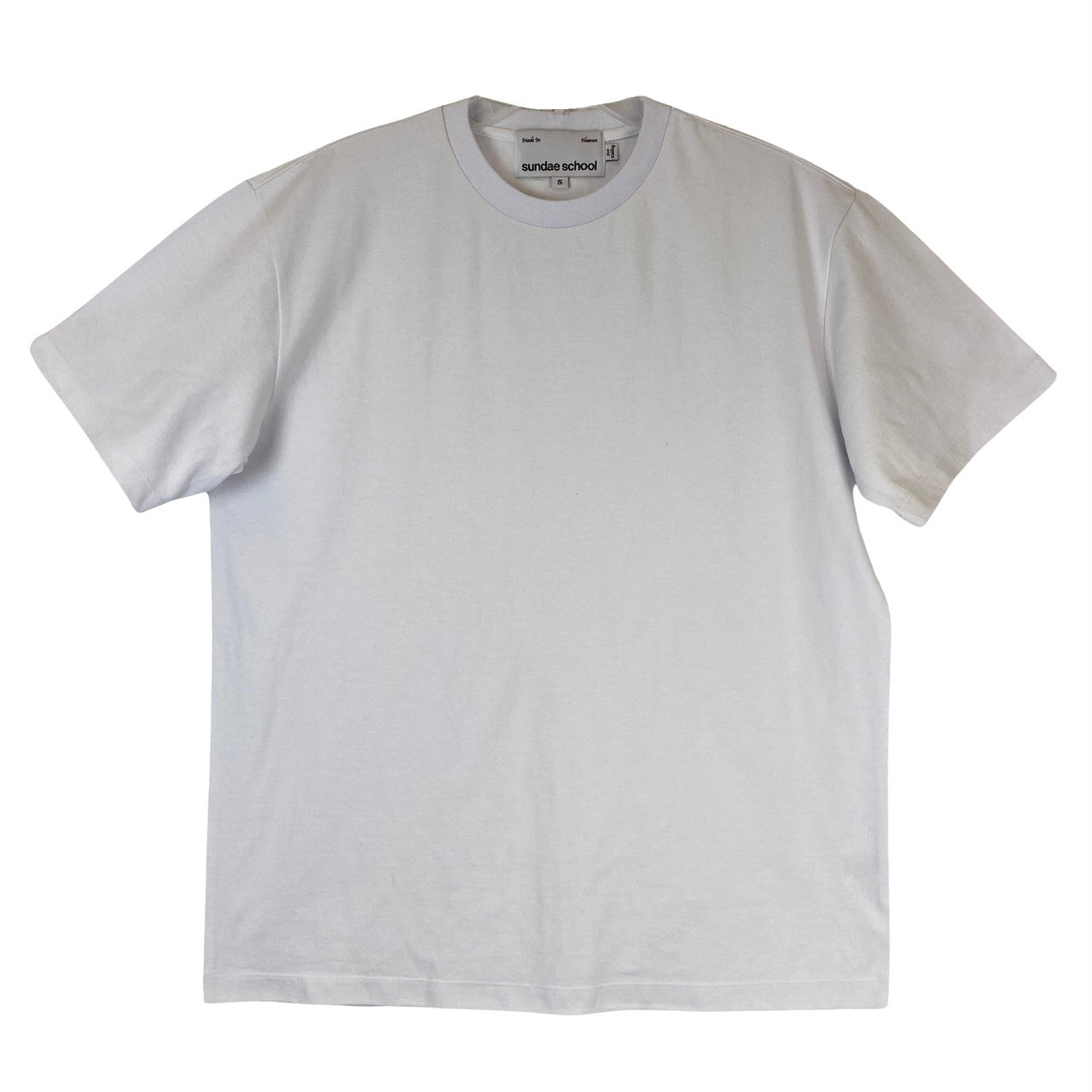 Sundae School Classic White T-Shirt-front