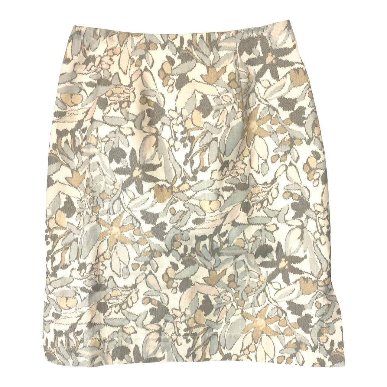 Hilton Hollis Leaf Print Skirt-Thumbnail