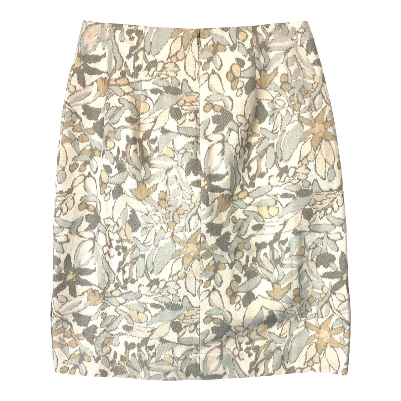 Hilton Hollis Leaf Print Skirt-Back