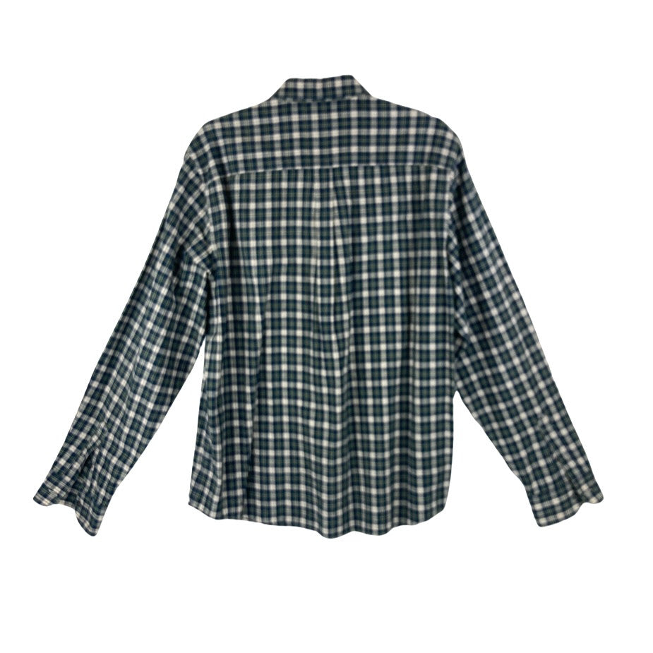 Adriano Goldschmied Plaid Button Down Shirt-Back