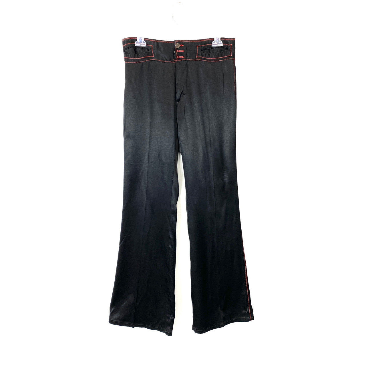 Longjons Low Rise Contrast Stitch Pants- Front