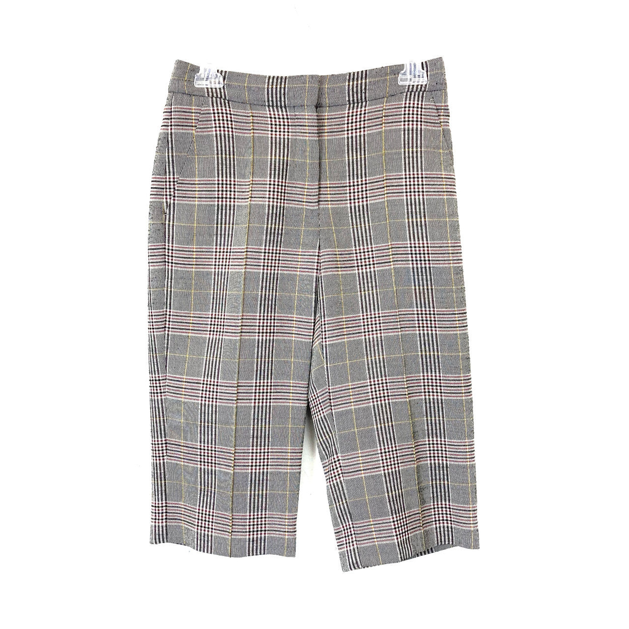 Adam Lippes Plaid Bermuda Shorts- Front