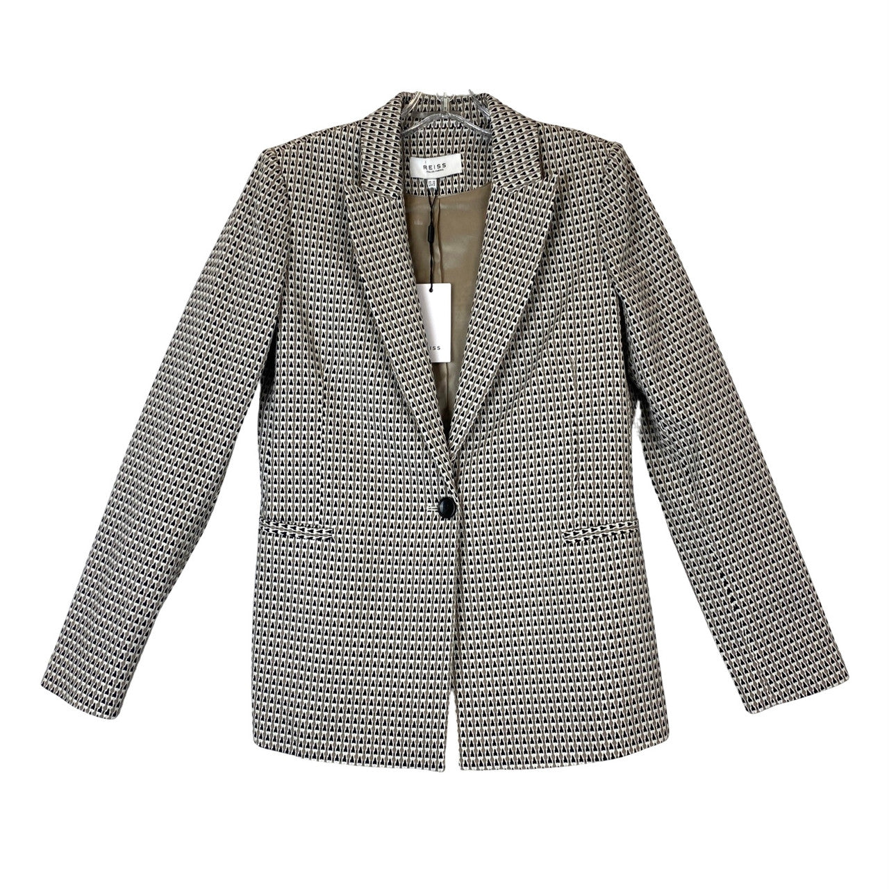 Reiss Astra Geometric Patterned Blazer-Thumbnail