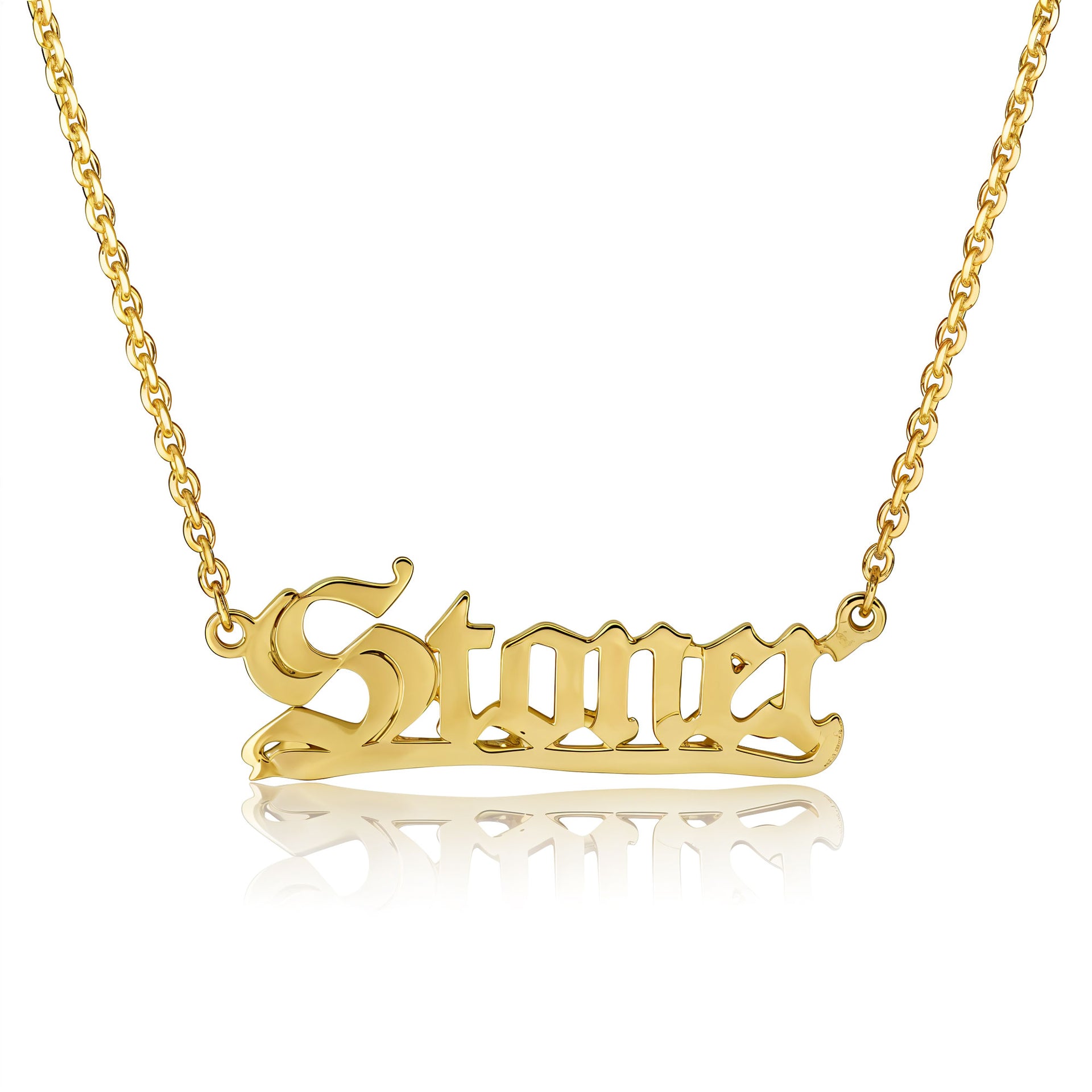 (PRE-ORDER) Cartography NYC x Housing Works Stoner Nameplate (14k)