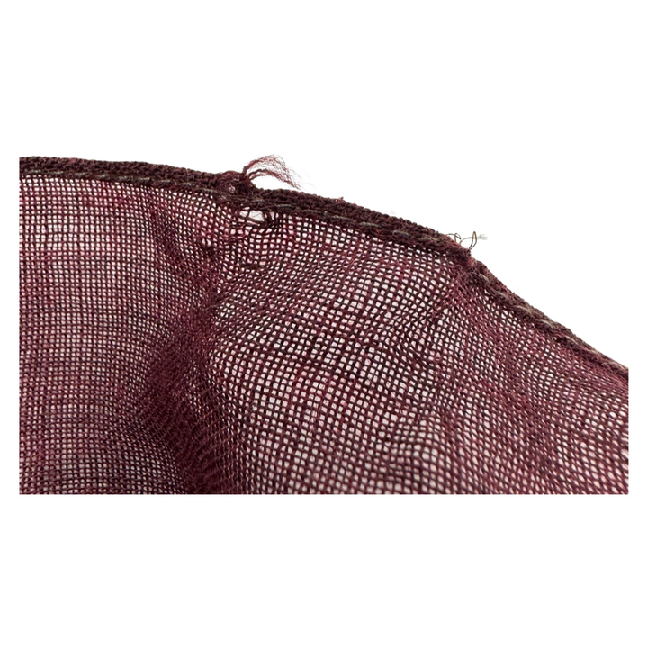 Slowear Patterned Wool Scarf-Detail