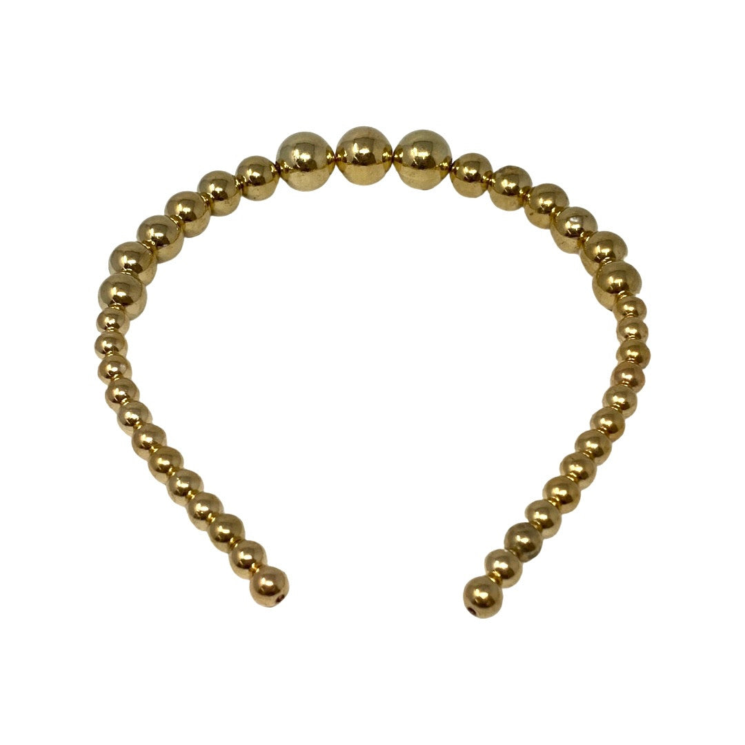 Shashi Gold Bubble Headband-Thumbnail