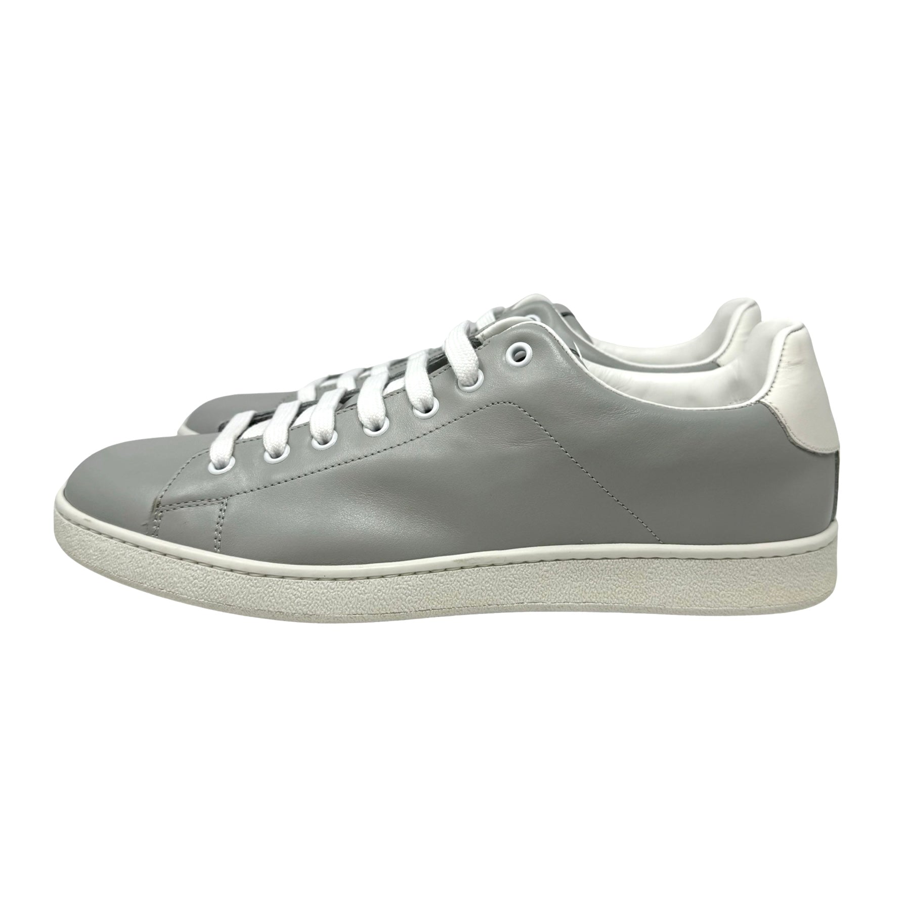 Marc Jacobs Leather Low Top Logo Sneakers