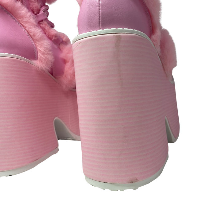 Demonia Cult Camel-311 Boots-Pink