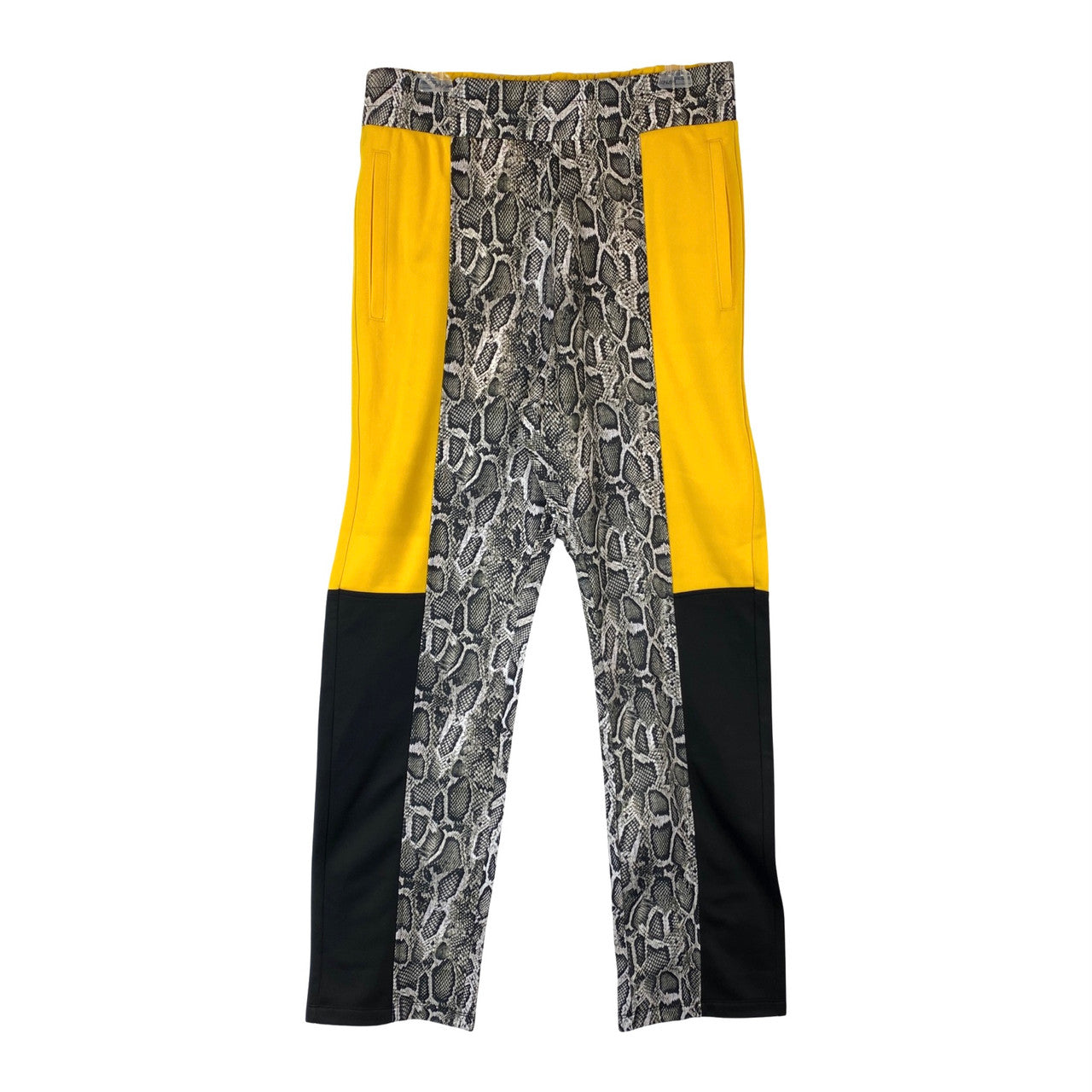 Wesc Yellow Marcel Colorblock Snake Track Pant-Thumbnail