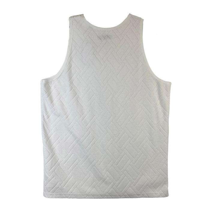 Urban Outfitters X Standard Cloth Terry Jacquard Tank Top-White Back