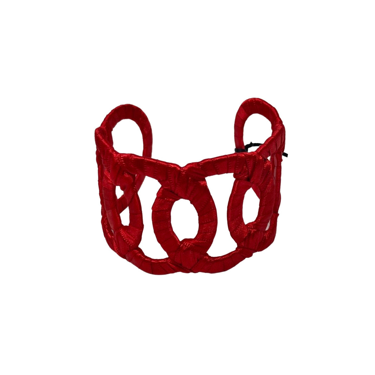 Boks & Baum Osiris Cuff Bracelet-Red Front
