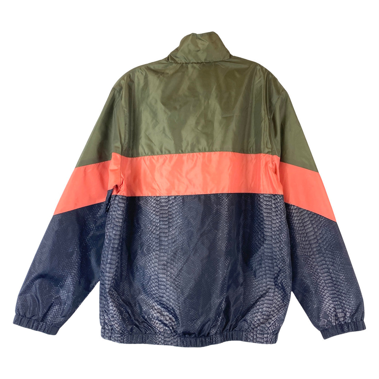 WESC Colorblock Snake Track Jacket-Back