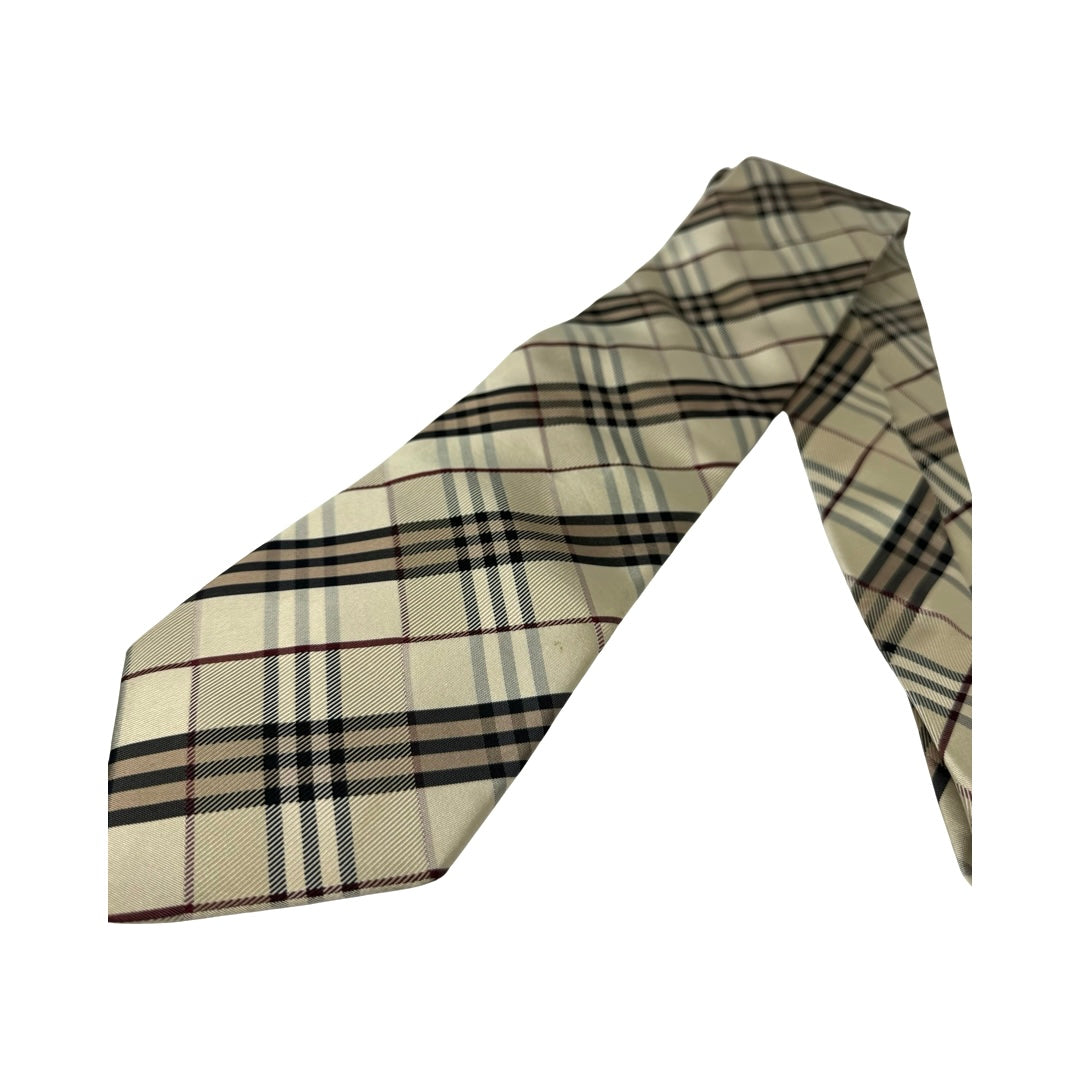 Burberry Nova Patterned Silk Tie