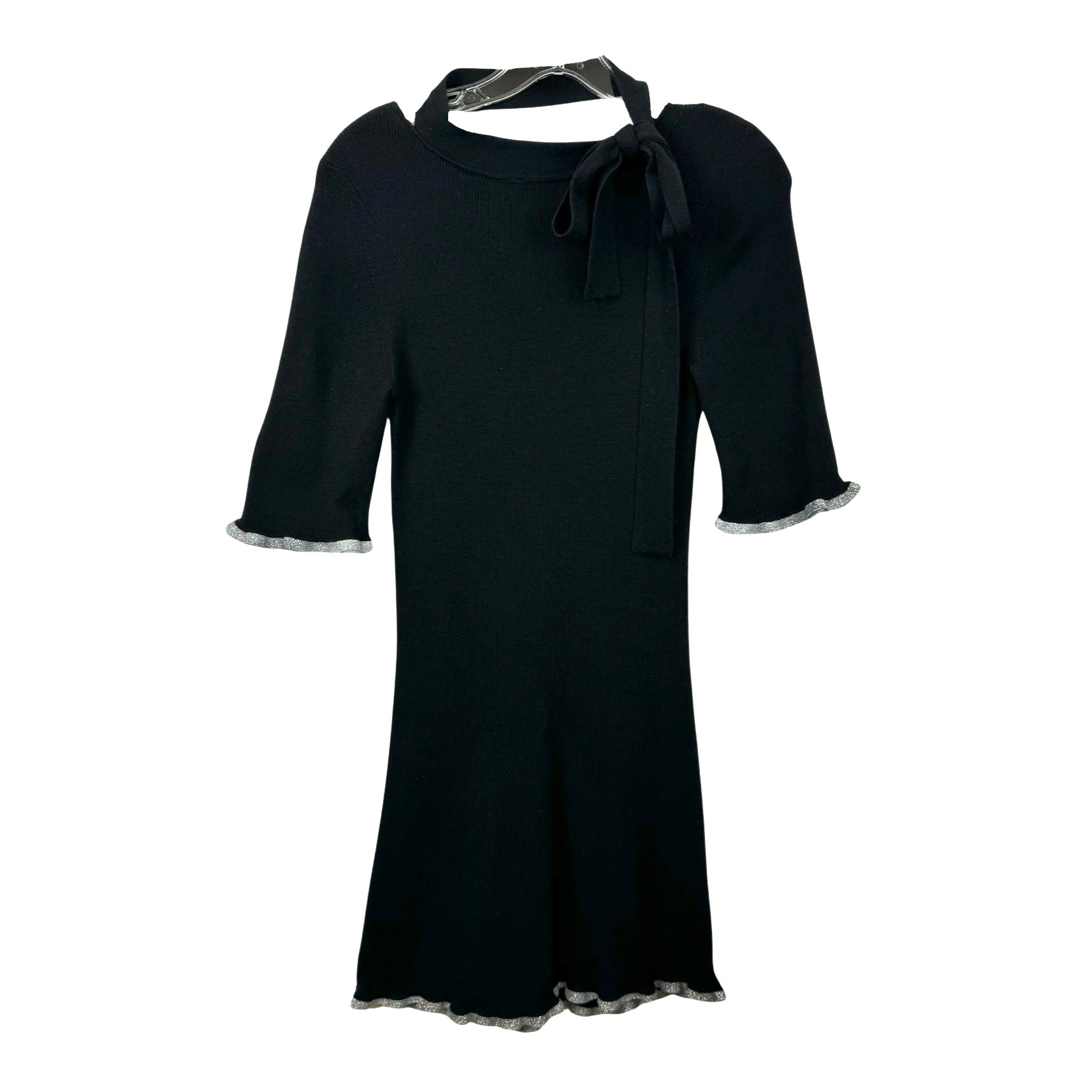 See by Chloe Ruffle Tie Neck Dress