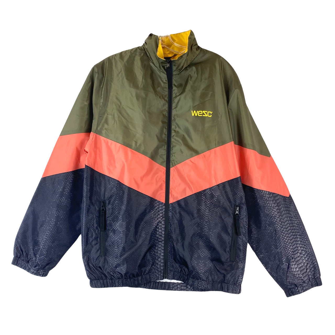 WESC Colorblock Snake Track Jacket-Thumbnail