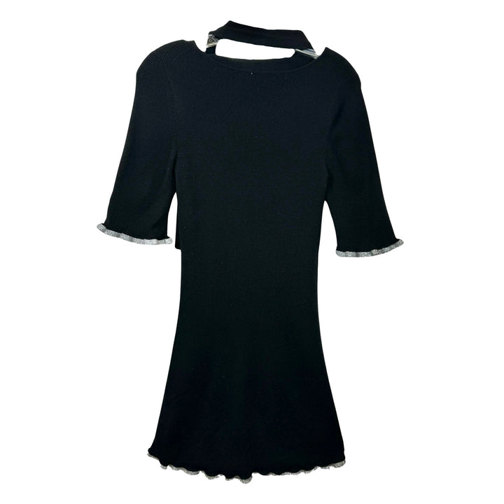 See by Chloe Ruffle Tie Neck Dress