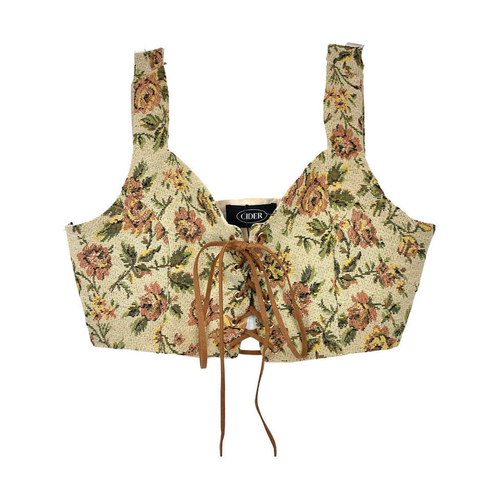 Cider Corset Cropped Top-Thumbnail