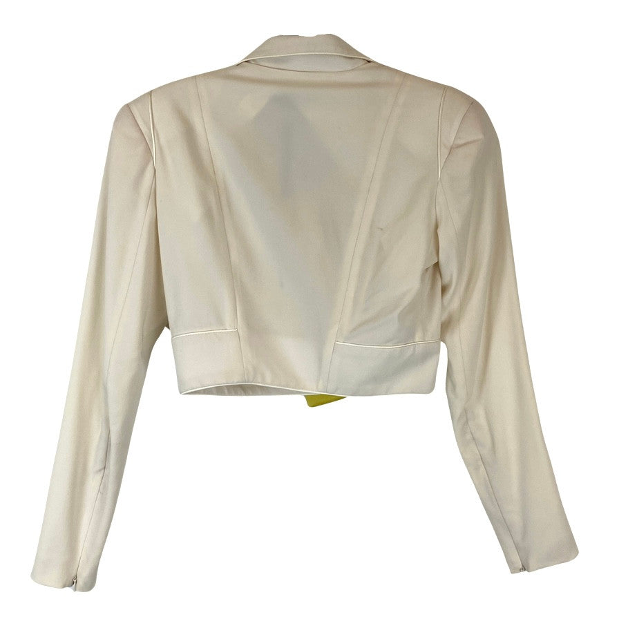 Nicola Finetti Cropped Viscose Blend Jacket-Back