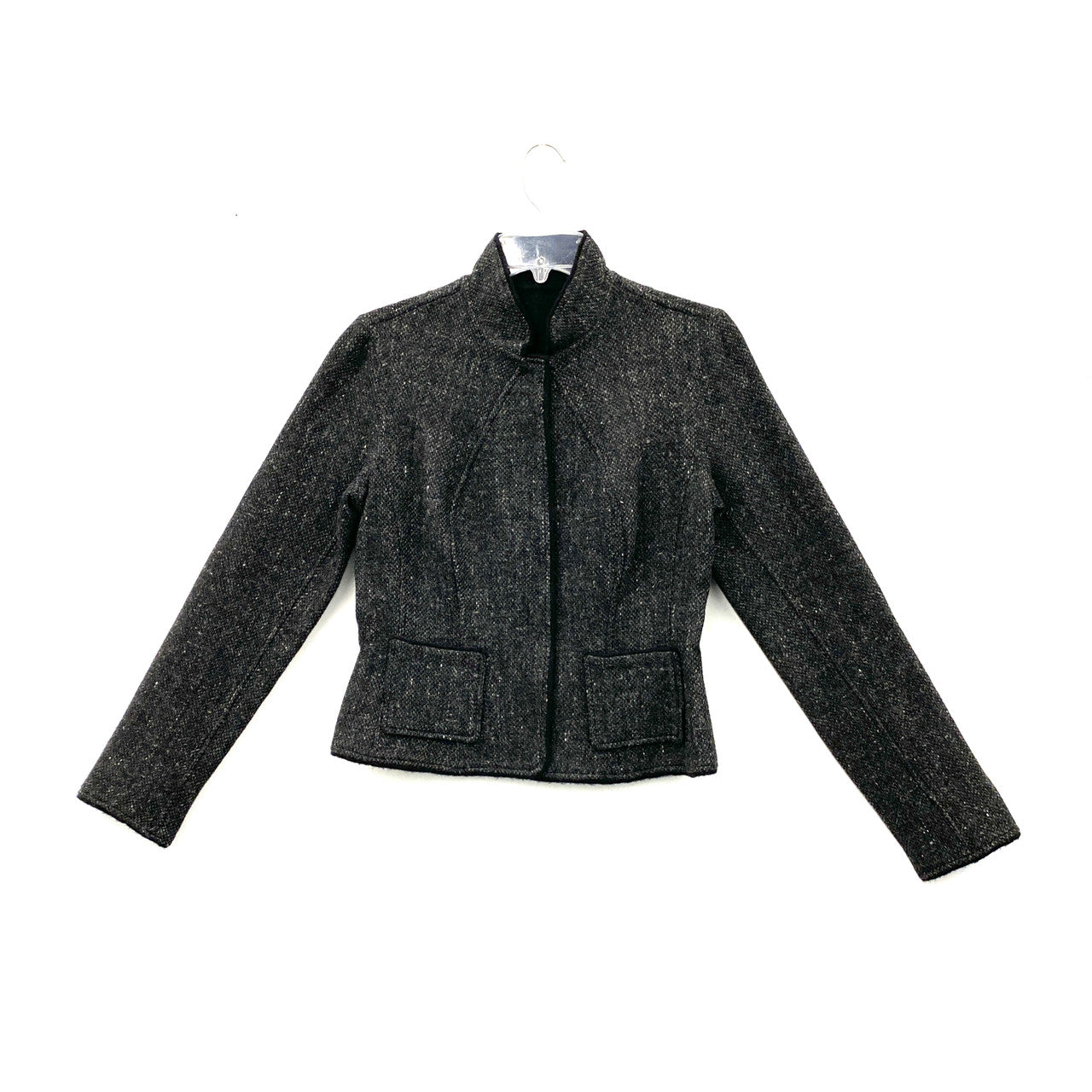 Peruvian Connection Cropped Stand Collar Jacket-Thumbnail