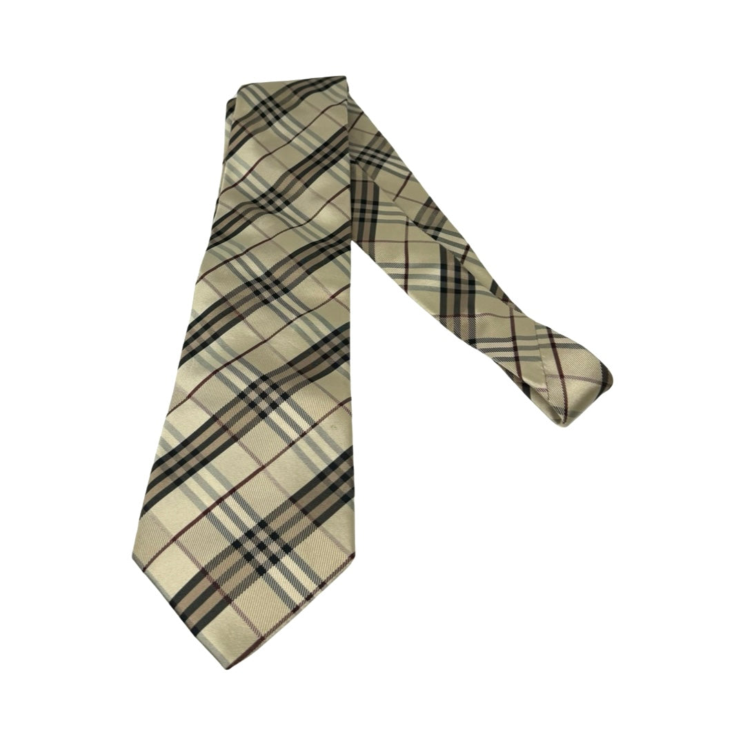 Burberry Nova Patterned Silk Tie