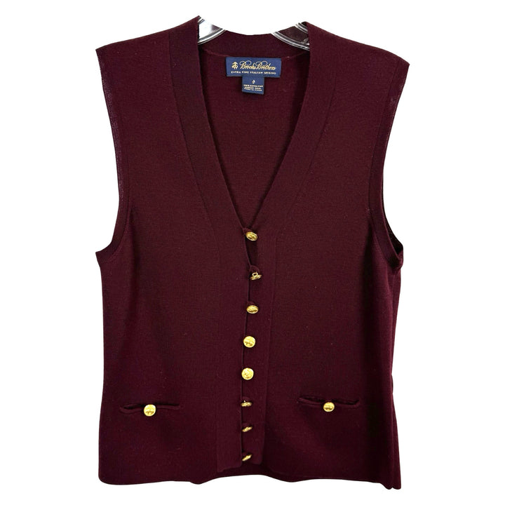 Brooks Brothers Merino Wool Vest