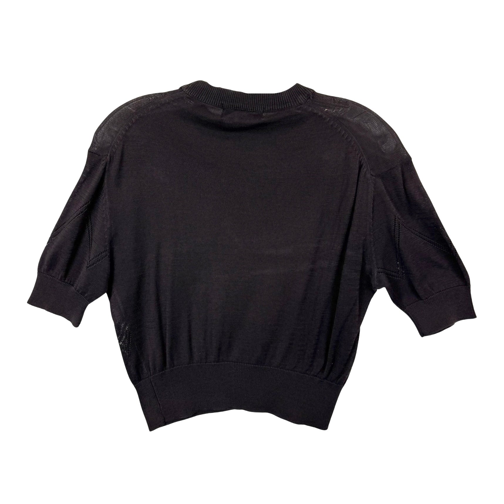 Nicole Farhi Cropped Knit Top