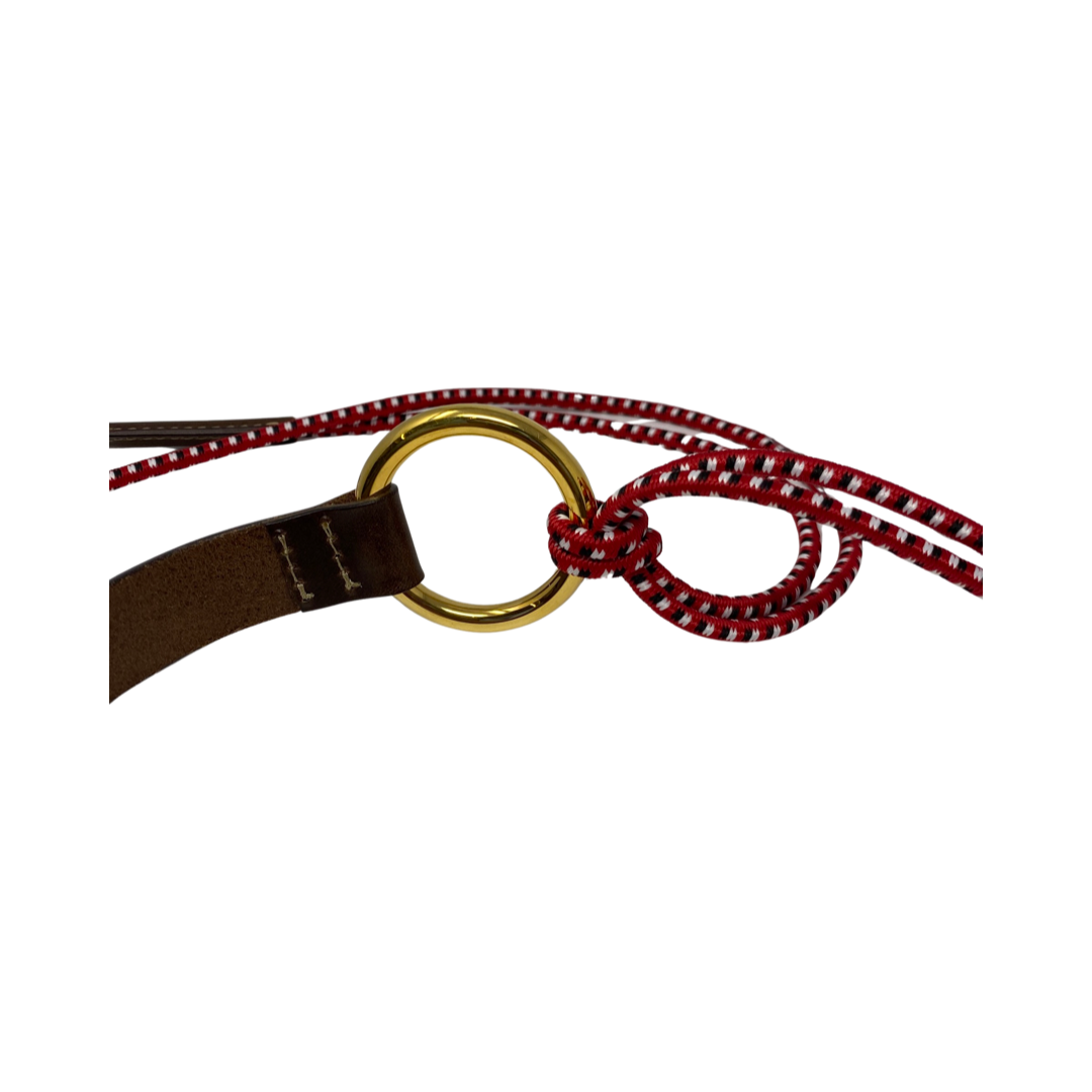 Marni Leather And Red Cord Tie Belt-Detail