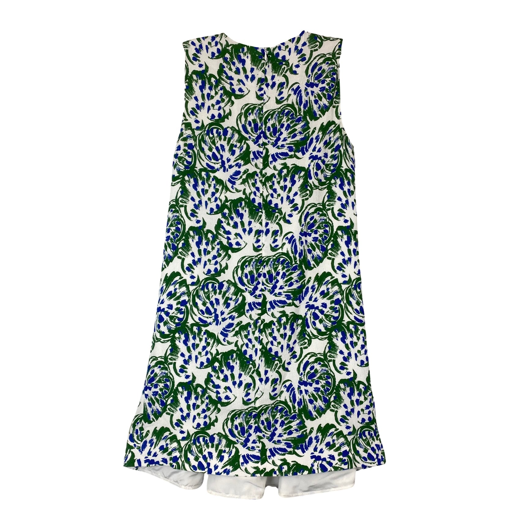 Victoria Victoria Beckham Floral Flounce Hem Dress