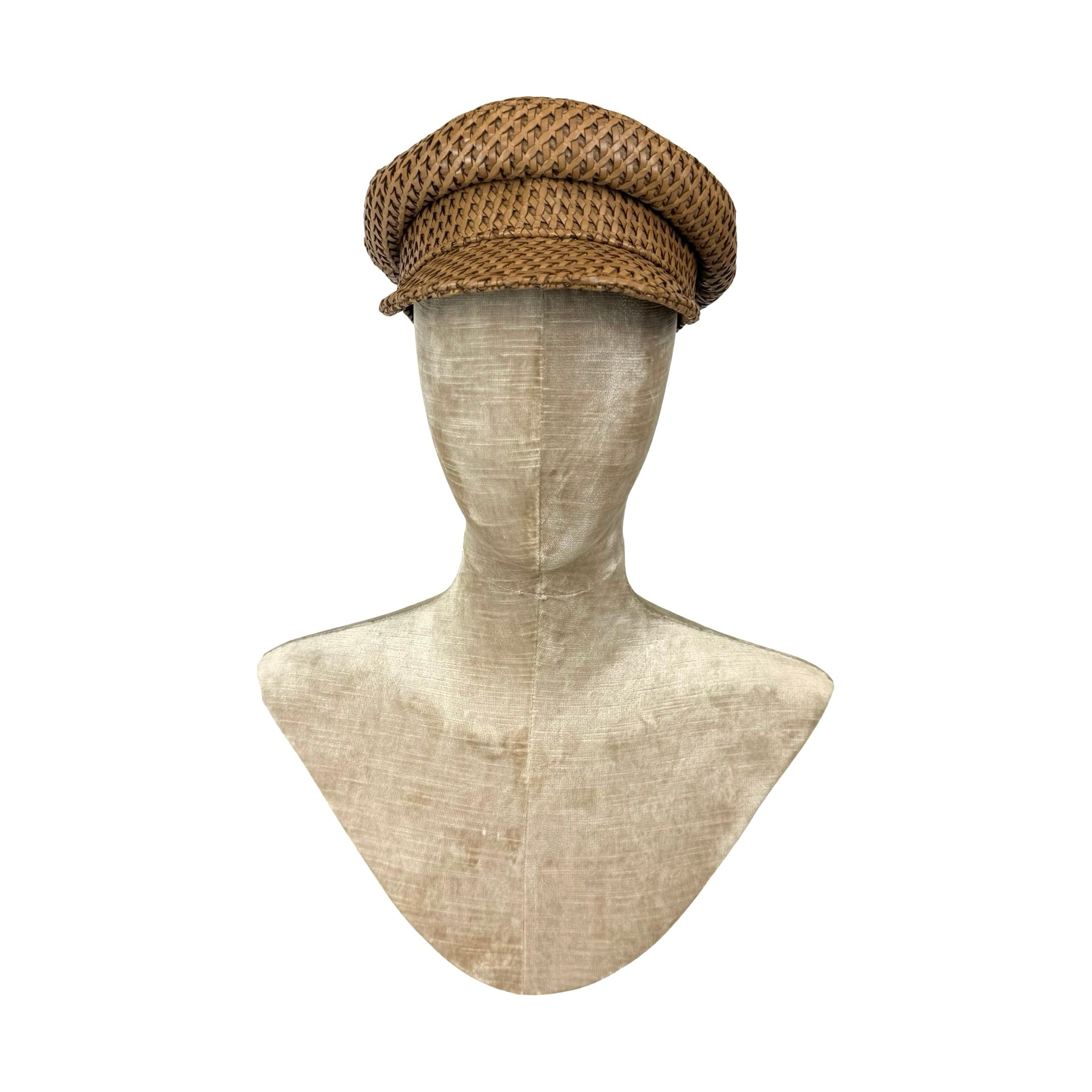 Lack of Color Woven Leather Cap