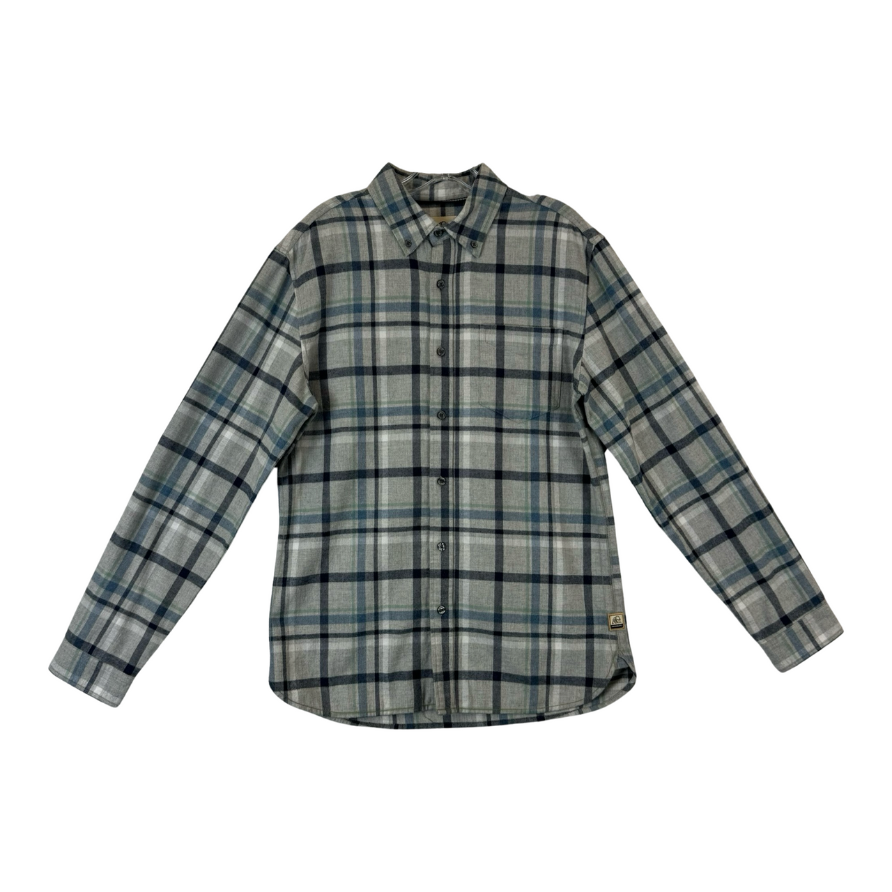 Surfside Supply Plaid Pocketed Button Down Shirt-Thumbnail